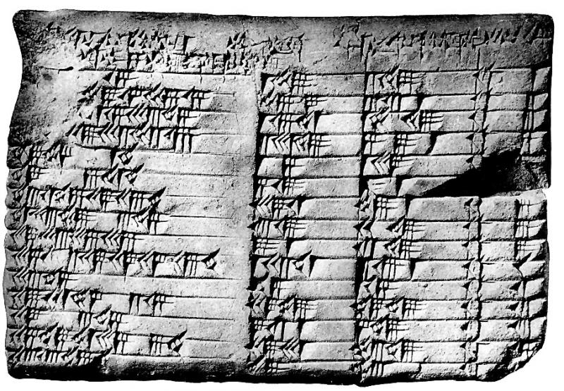 Image; Clay tablet 